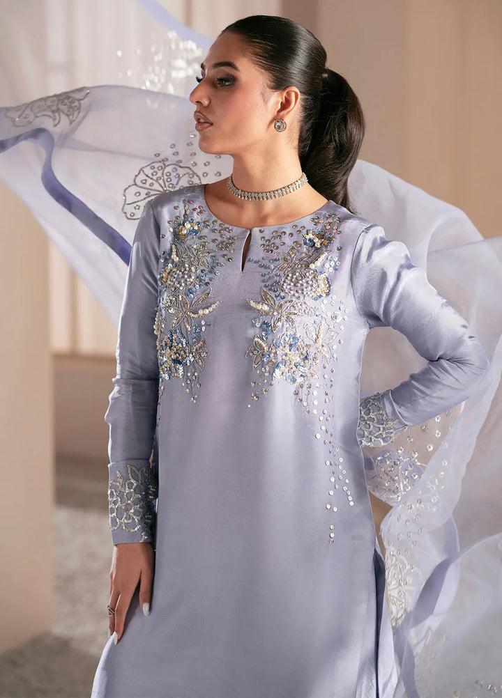 Symphony by AJR Pret Embroidered 3 Piece Suit Crimson