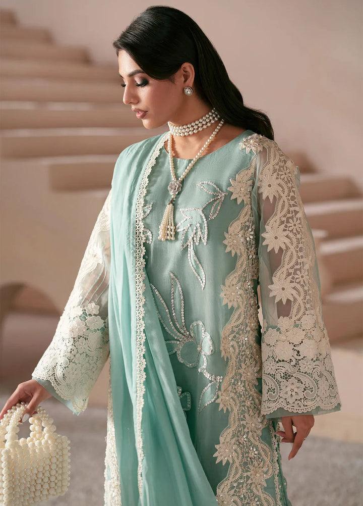 Symphony by AJR Pret Embroidered 3 Piece Suit Ember