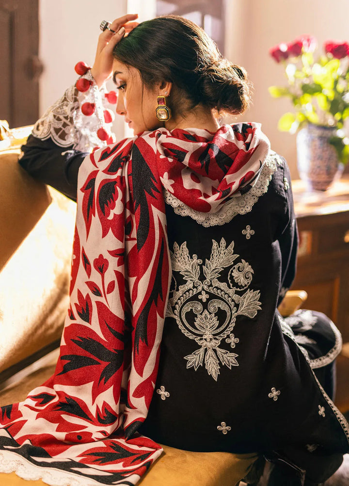 Symphony by Mushq Embroidered Karandi Suits Unstitched 3 Piece MQ24SP MW-KRN-03 Midnight Magic - Winter Collection