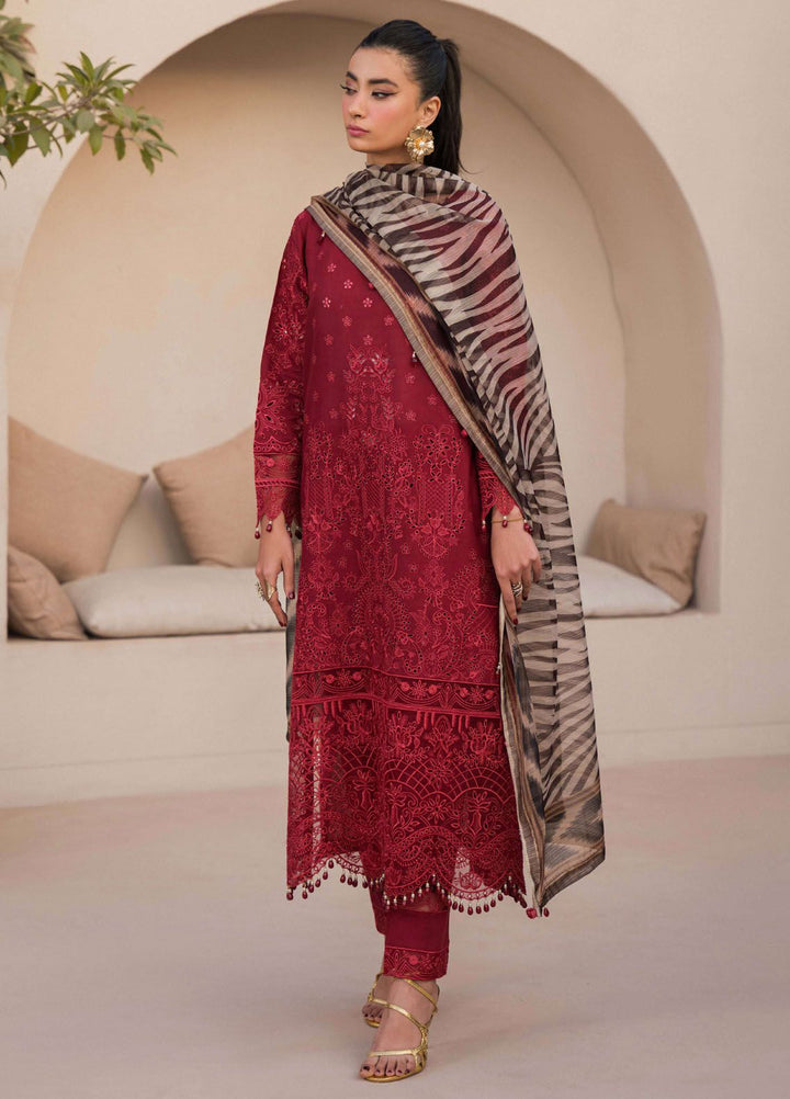 Symphony by Neeshay Embroidered Lawn Suits Unstitched 3 Piece NSH24S Cadence - Summer Collection