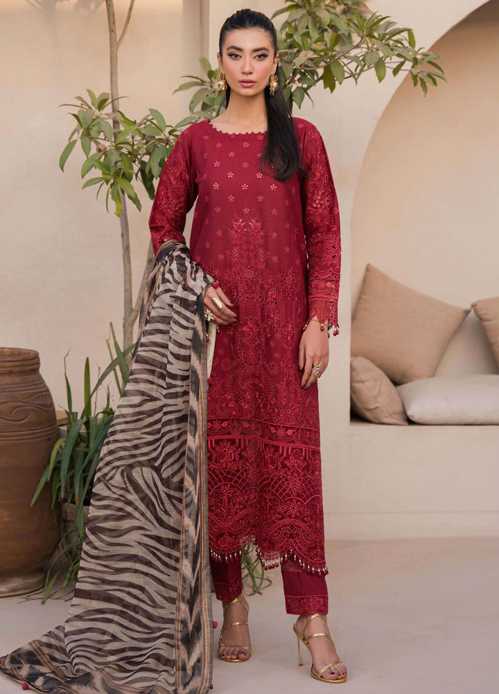 Symphony by Neeshay Embroidered Lawn Suits Unstitched 3 Piece NSH24S Cadence - Summer Collection