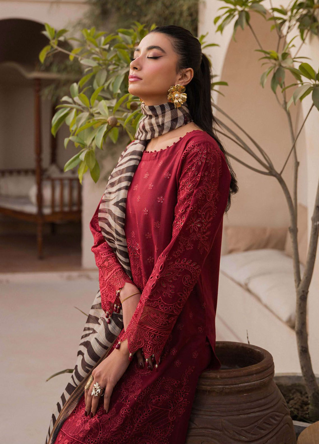Symphony by Neeshay Embroidered Lawn Suits Unstitched 3 Piece NSH24S Cadence - Summer Collection