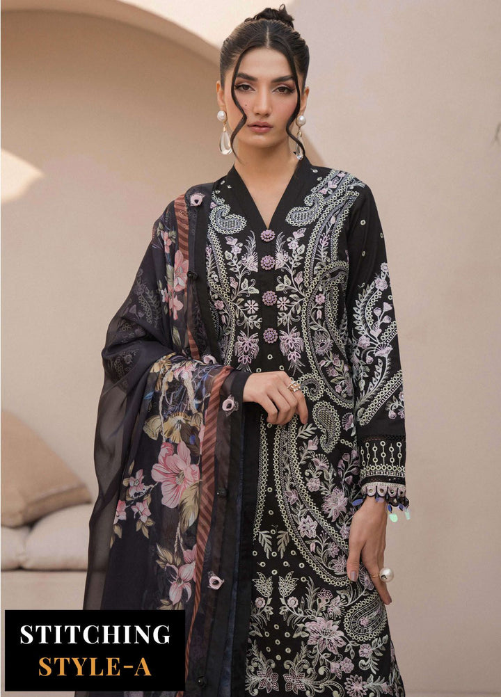 Symphony by Neeshay Embroidered Lawn Suits Unstitched 3 Piece NSH24S Celestial - Summer Collection