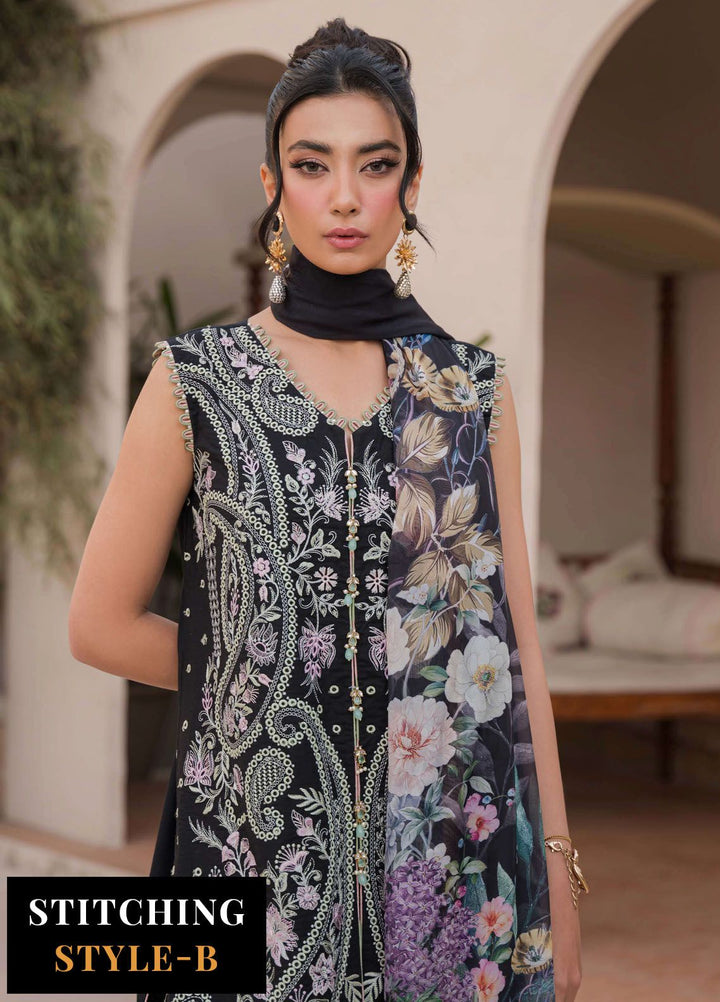 Symphony by Neeshay Embroidered Lawn Suits Unstitched 3 Piece NSH24S Celestial - Summer Collection