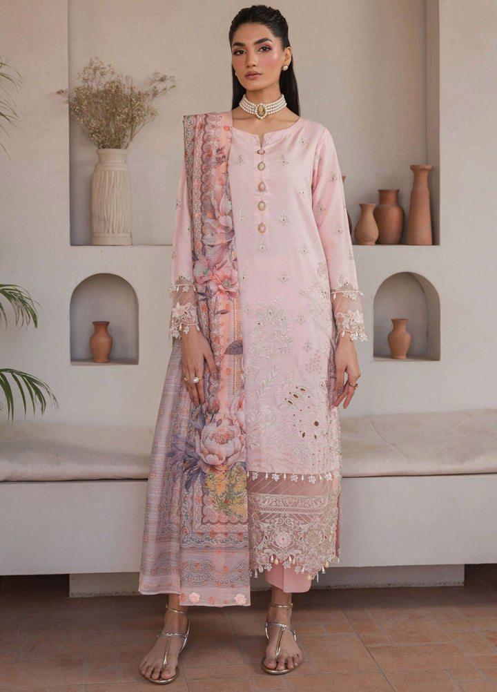 Symphony by Neeshay Embroidered Lawn Suits Unstitched 3 Piece NSH24S Lullaby - Summer Collection