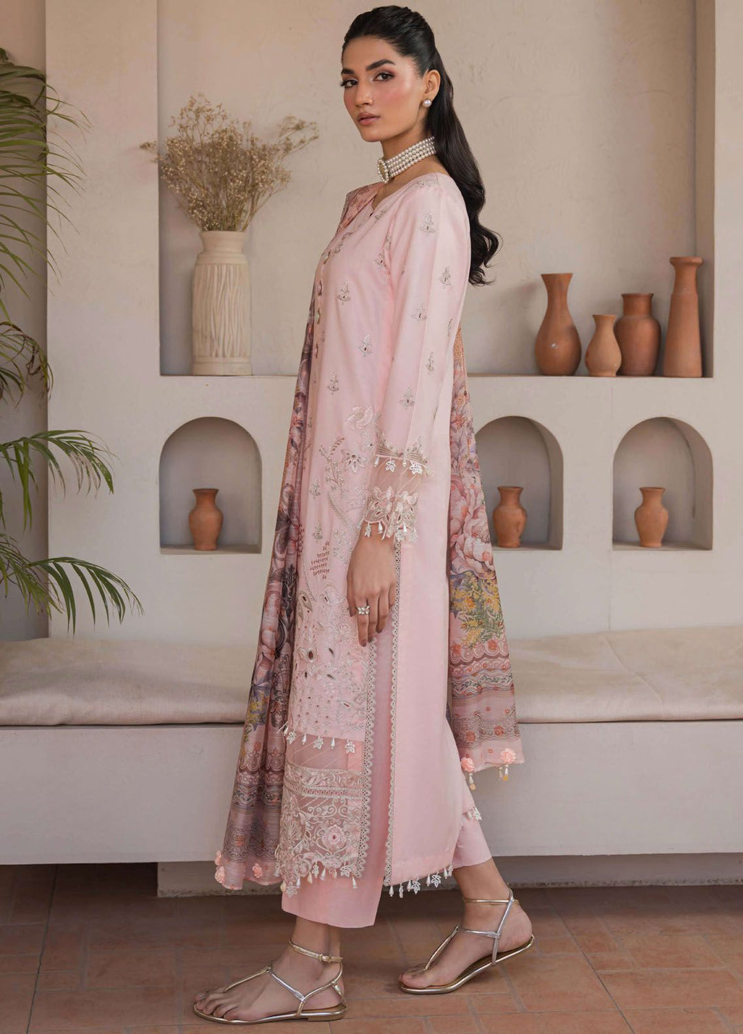 Symphony by Neeshay Embroidered Lawn Suits Unstitched 3 Piece NSH24S Lullaby - Summer Collection