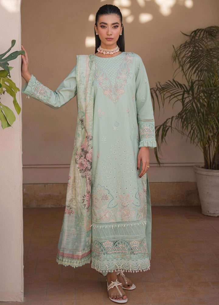 Symphony by Neeshay Embroidered Lawn Suits Unstitched 3 Piece NSH24S Melody - Summer Collection