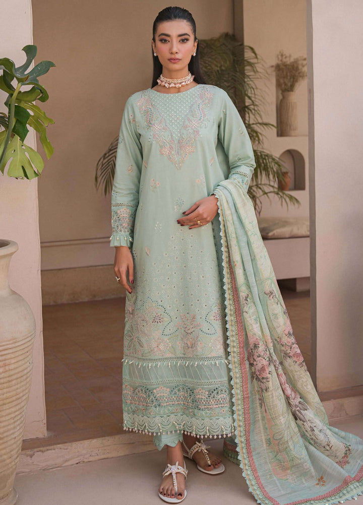 Symphony by Neeshay Embroidered Lawn Suits Unstitched 3 Piece NSH24S Melody - Summer Collection