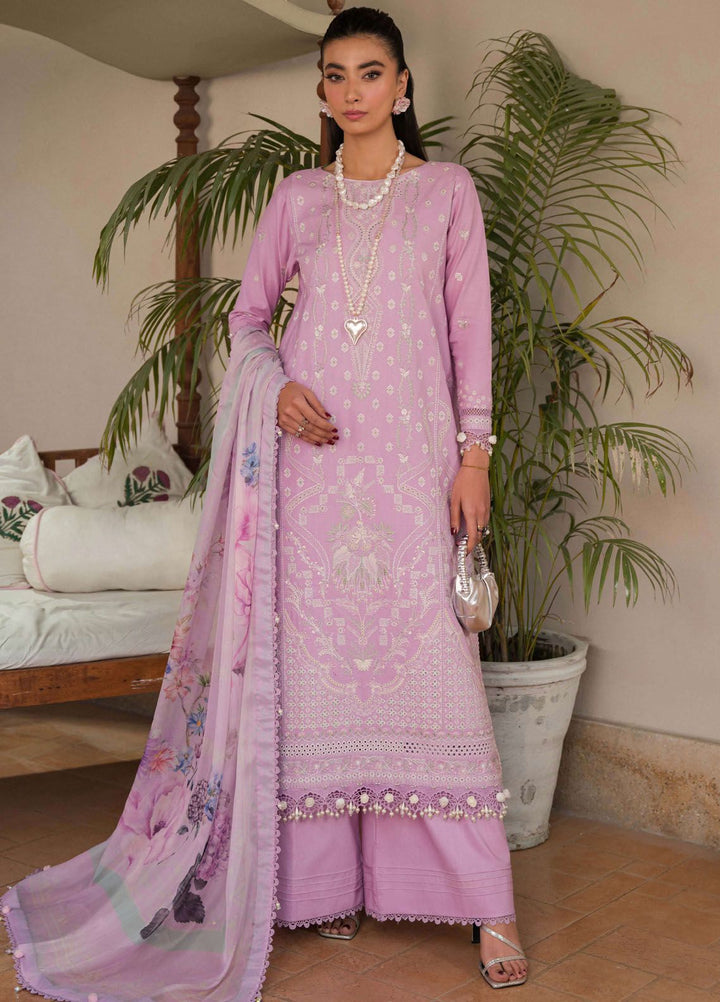 Symphony by Neeshay Embroidered Lawn Suits Unstitched 3 Piece NSH24S Serenade - Summer Collection