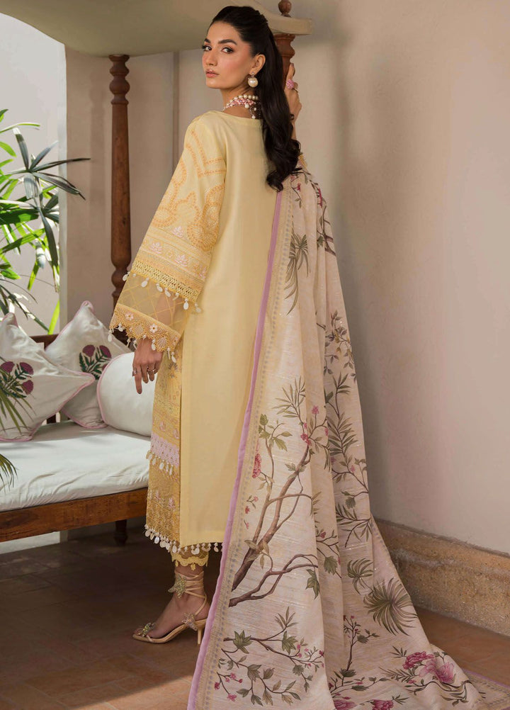Symphony by Neeshay Embroidered Lawn Suits Unstitched 3 Piece NSH24S Sublime - Summer Collection