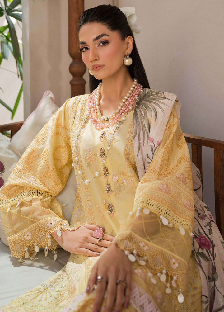 Symphony by Neeshay Embroidered Lawn Suits Unstitched 3 Piece NSH24S Sublime - Summer Collection