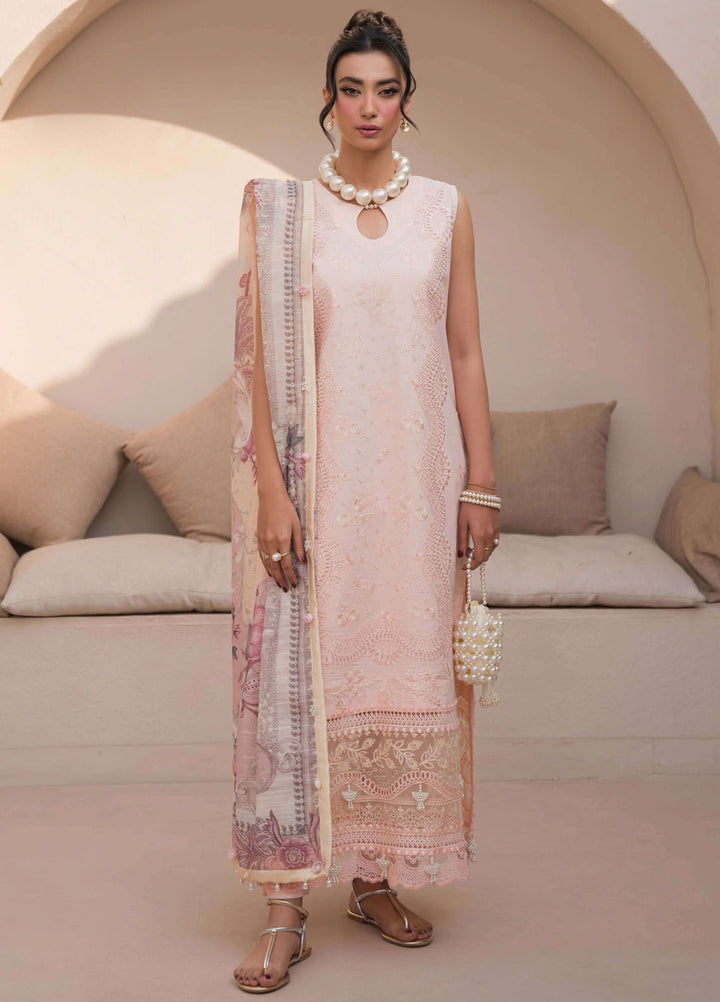 Symphony by Neeshay Embroidered Lawn Suits Unstitched 3 Piece NSH24S Whispers - Summer Collection