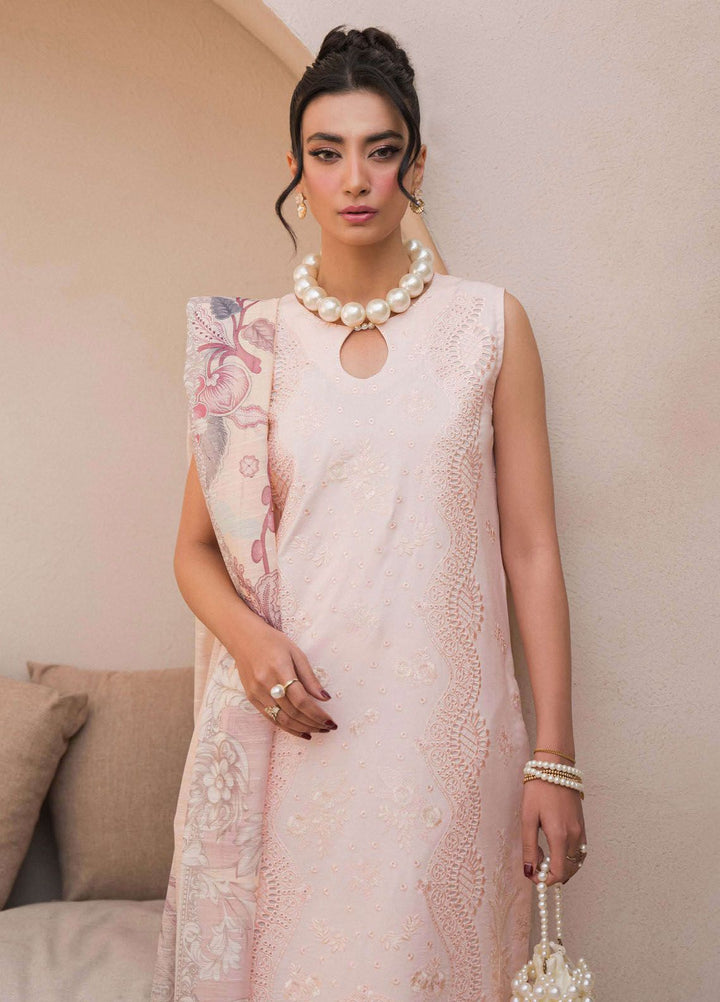 Symphony by Neeshay Embroidered Lawn Suits Unstitched 3 Piece NSH24S Whispers - Summer Collection