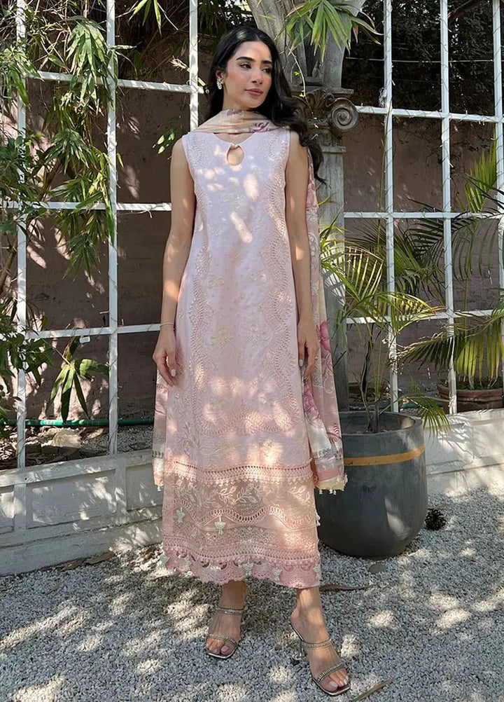 Symphony by Neeshay Embroidered Lawn Suits Unstitched 3 Piece NSH24S Whispers - Summer Collection