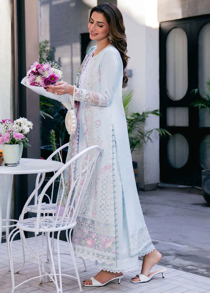 Symphony by Neeshay Embroidered Lawn Suits Unstitched 3 Piece NSH25S Aurelia - Summer Collection