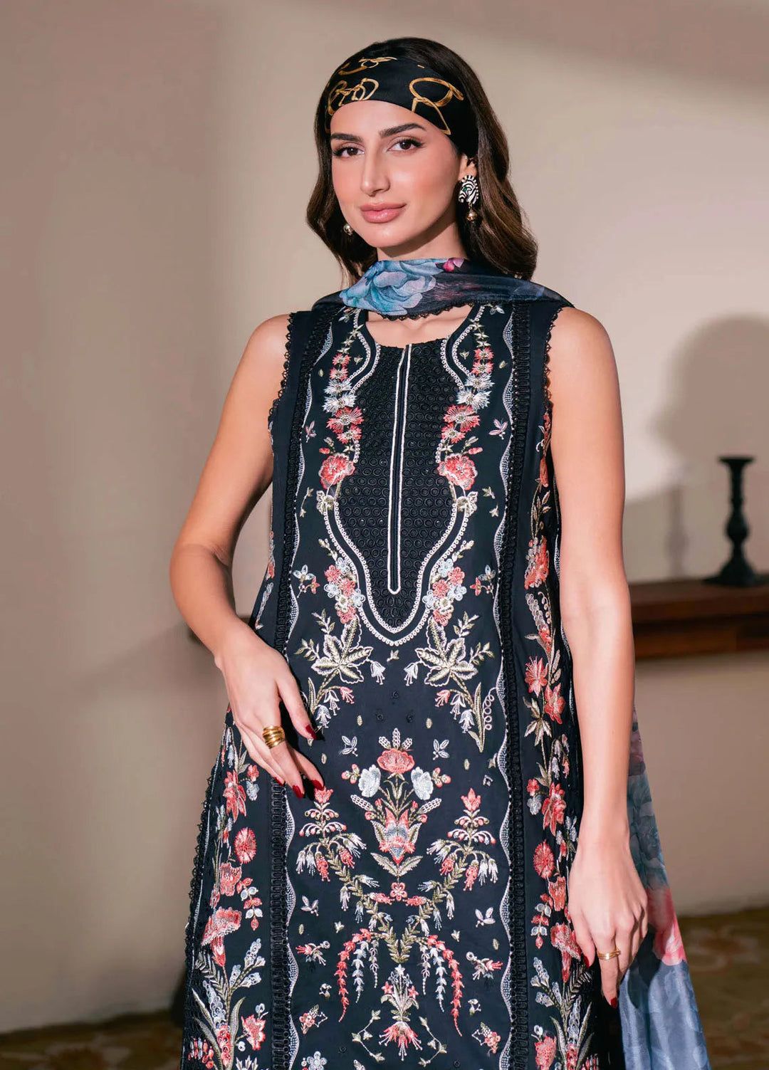Symphony by Neeshay Embroidered Lawn Suits Unstitched 3 Piece NSH25S Pulse - Summer Collection