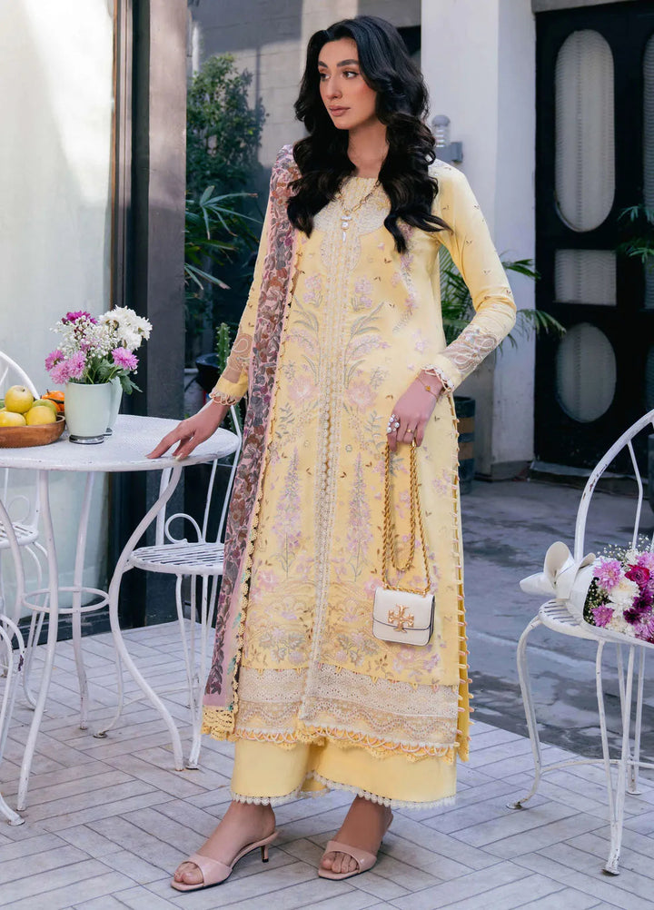 Symphony by Neeshay Embroidered Lawn Suits Unstitched 3 Piece NSH25S Sunbeam - Summer Collection