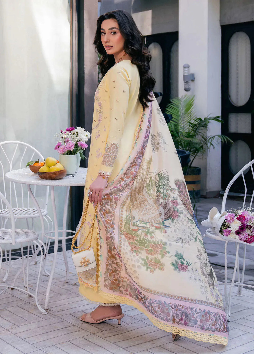 Symphony by Neeshay Embroidered Lawn Suits Unstitched 3 Piece NSH25S Sunbeam - Summer Collection