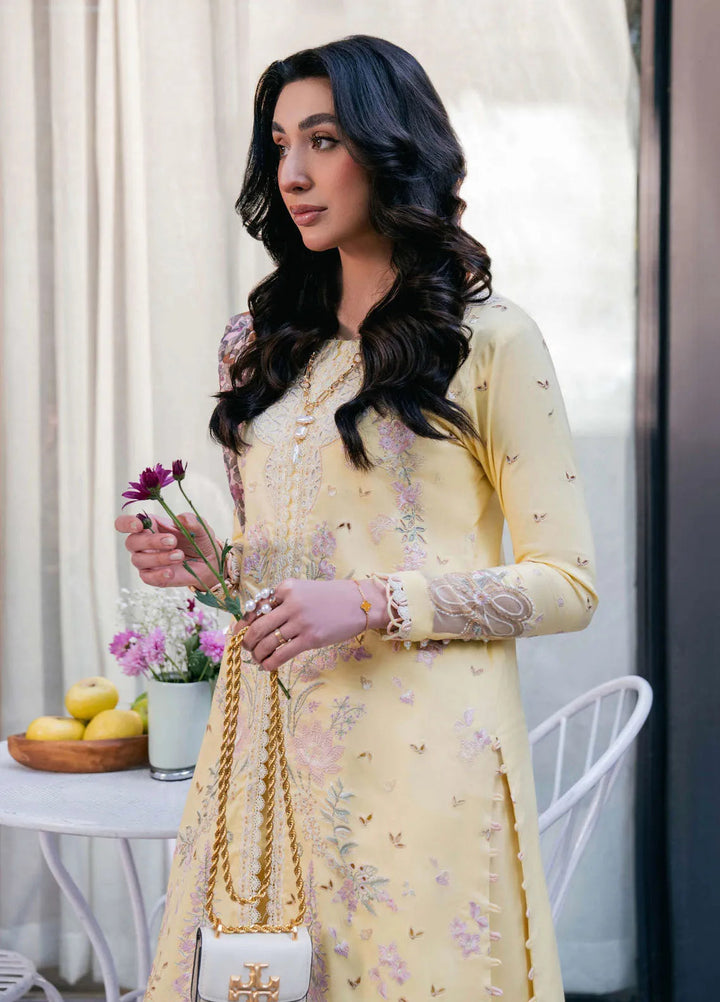 Symphony by Neeshay Embroidered Lawn Suits Unstitched 3 Piece NSH25S Sunbeam - Summer Collection