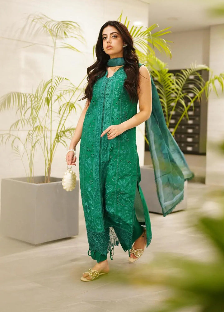 Symphony by Neeshay Embroidered Lawn Suits Unstitched 3 Piece NSH25SLL Zing - Summer Collection