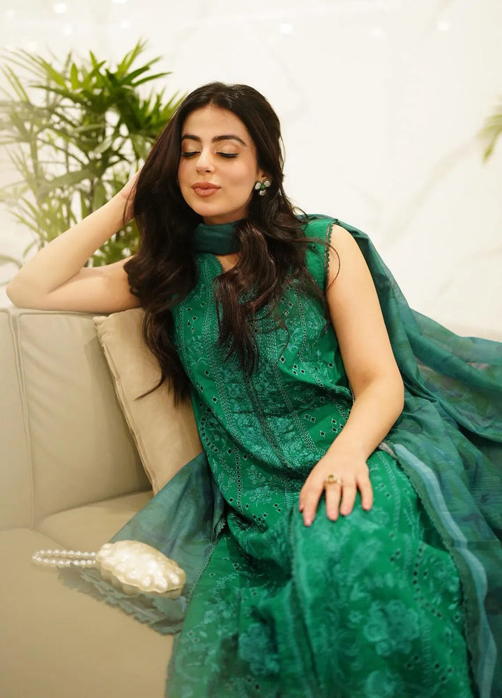 Symphony by Neeshay Embroidered Lawn Suits Unstitched 3 Piece NSH25SLL Zing - Summer Collection