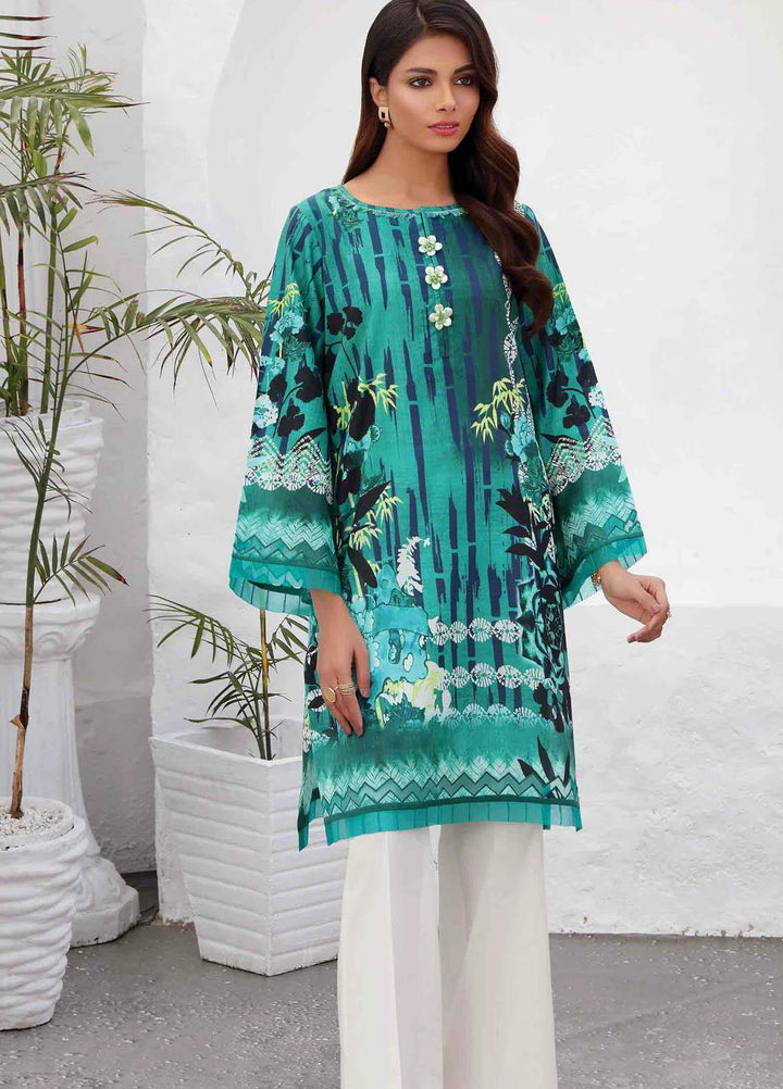 Taabir By Afsaneh Printed Lawn  Unstitched Kurties AFH21T Afra B - Summer Collection