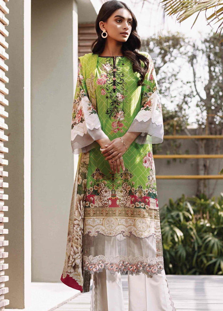 Taabir By Afsaneh Embroidered Lawn Suits Unstitched 3 Piece AFH21T Bareen - Summer Collection