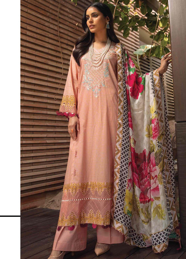Taabir By Afsaneh Embroidered Lawn Suits Unstitched 3 Piece AFH21T Mah Bano - Summer Collection