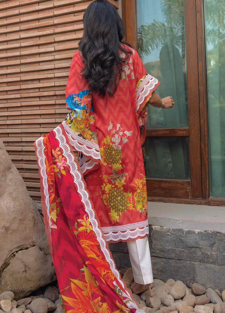 Taabir By Afsaneh Embroidered Lawn Suits Unstitched 3 Piece AFH21T Mavi B - Summer Collection