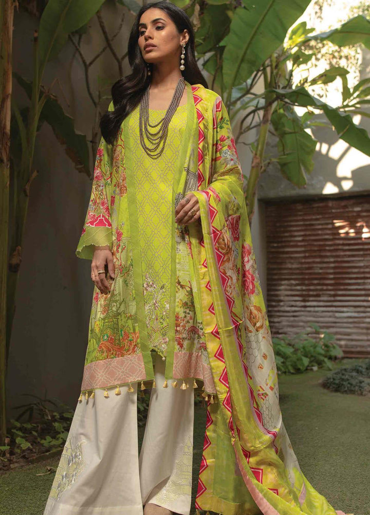 Taabir By Afsaneh Embroidered Lawn Suits Unstitched 3 Piece AFH21T Mehri - Summer Collection