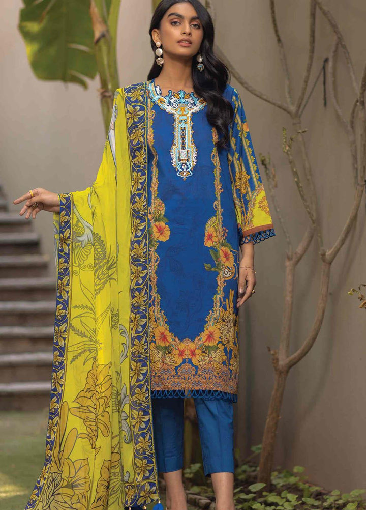 Taabir By Afsaneh Embroidered Lawn Suits Unstitched 3 Piece AFH21T Roja - Summer Collection