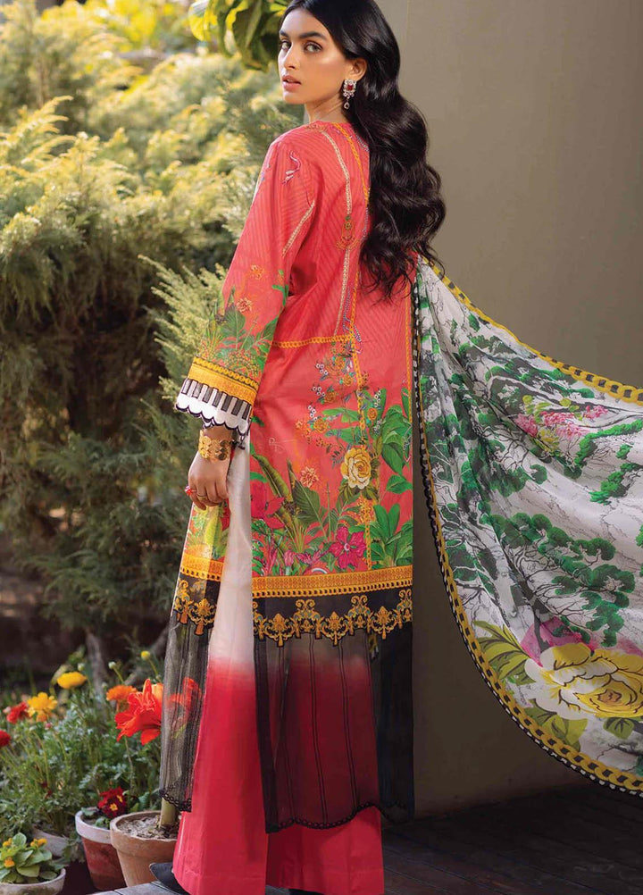 Taabir By Afsaneh Embroidered Lawn Suits Unstitched 3 Piece AFH21T Rosana - Summer Collection