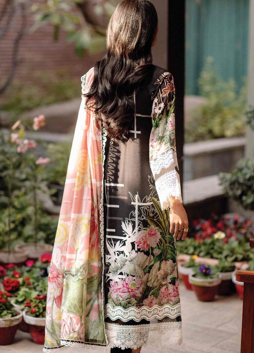 Taabir By Afsaneh Printed Lawn Suits Unstitched 3 Piece AFH21T Zahara B - Summer Collection