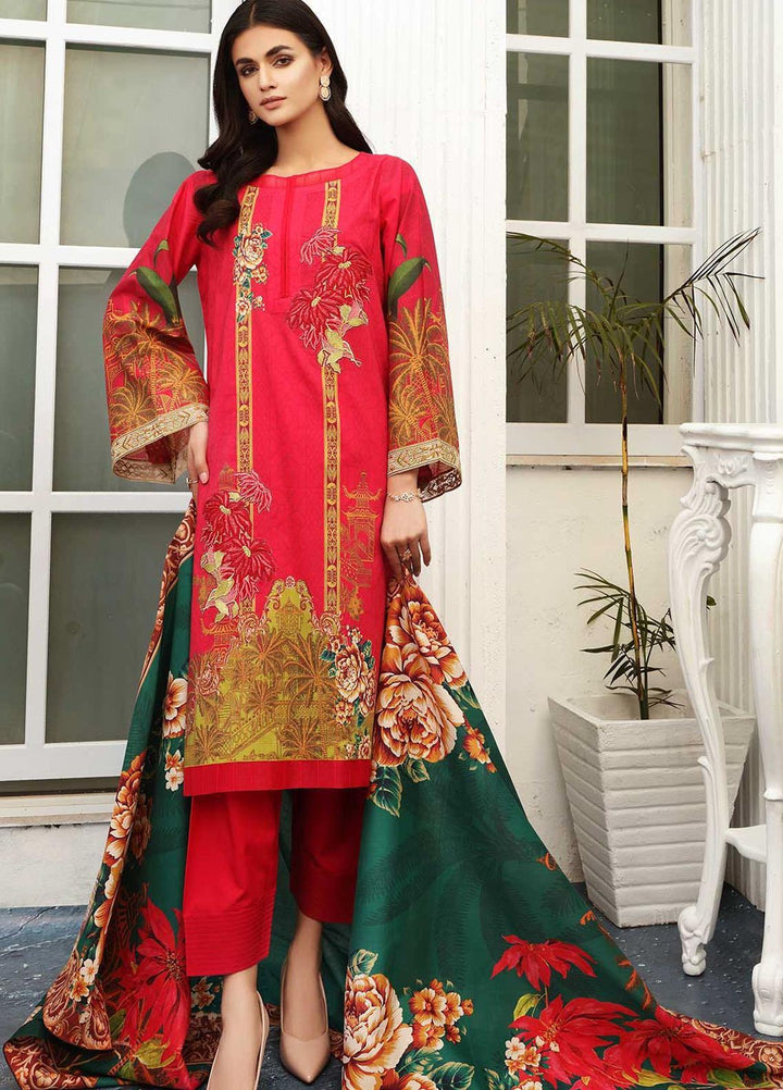 Taabir By Afsaneh Embroidered Lawn Suits Unstitched 2 Piece AFH21T-2 08 Effat-B - Summer Collection