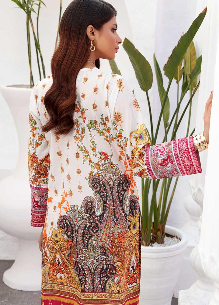 Taabir By Afsaneh Embroidered Lawn Suits Unstitched 2 Piece AFH21T-2 09 Mahab-A - Summer Collection