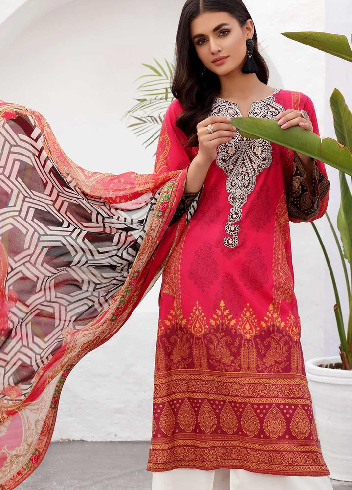 Taabir By Afsaneh Embroidered Lawn Suits Unstitched 2 Piece AFH21T-2 11 Rafa-A - Summer Collection