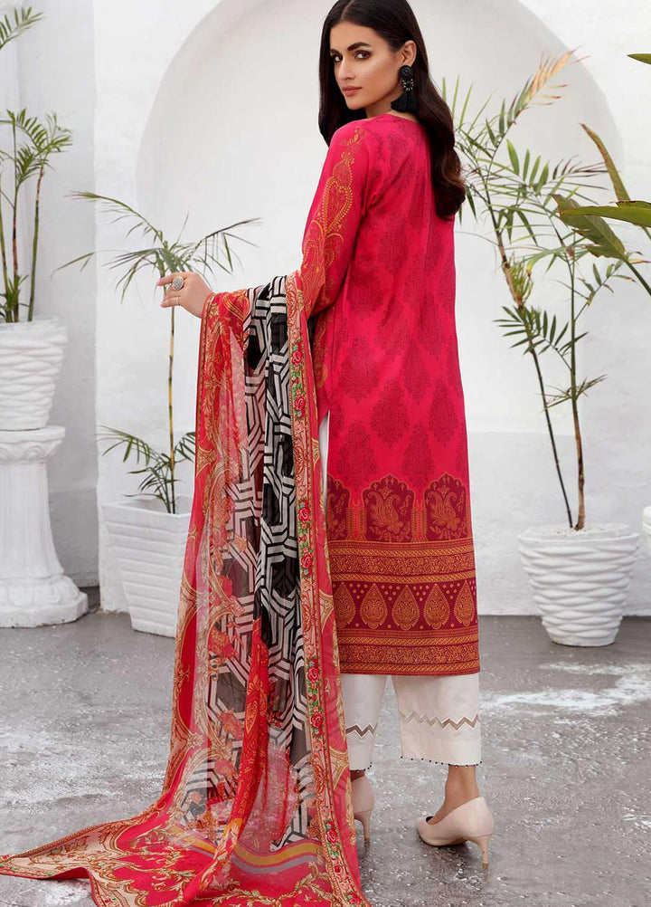 Taabir By Afsaneh Embroidered Lawn Suits Unstitched 2 Piece AFH21T-2 11 Rafa-A - Summer Collection