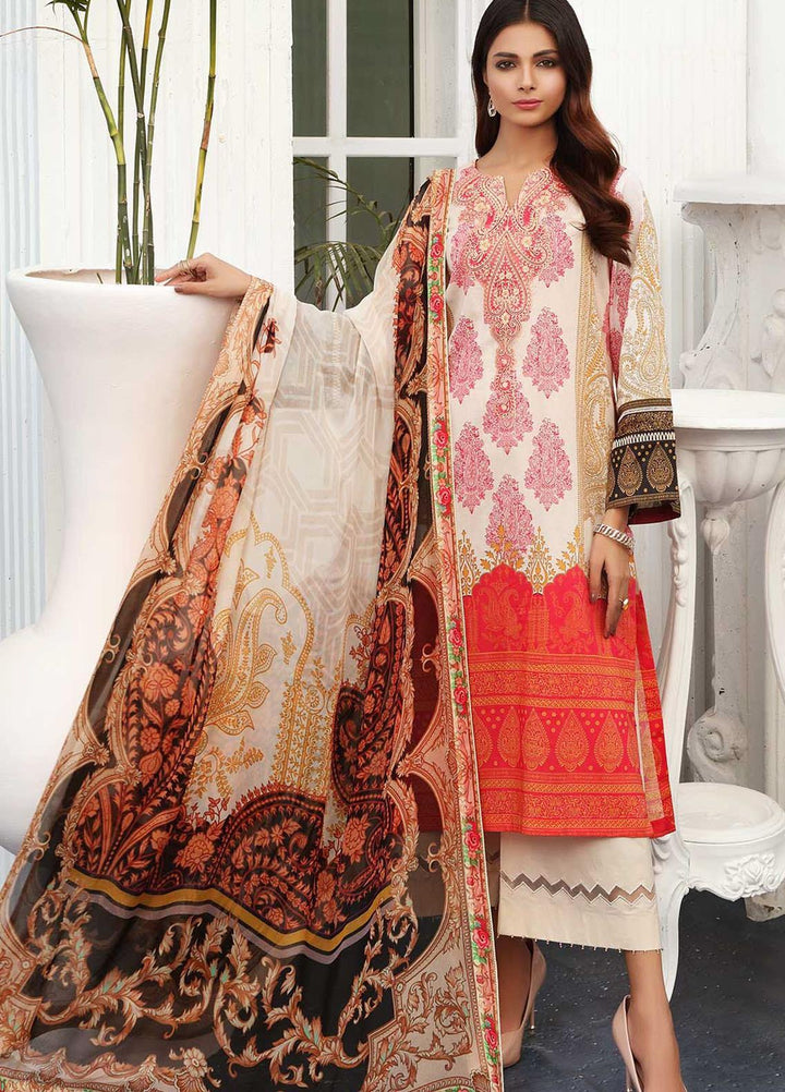 Taabir By Afsaneh Embroidered Lawn Suits Unstitched 2 Piece AFH21T-2 12 Rafa-B - Summer Collection