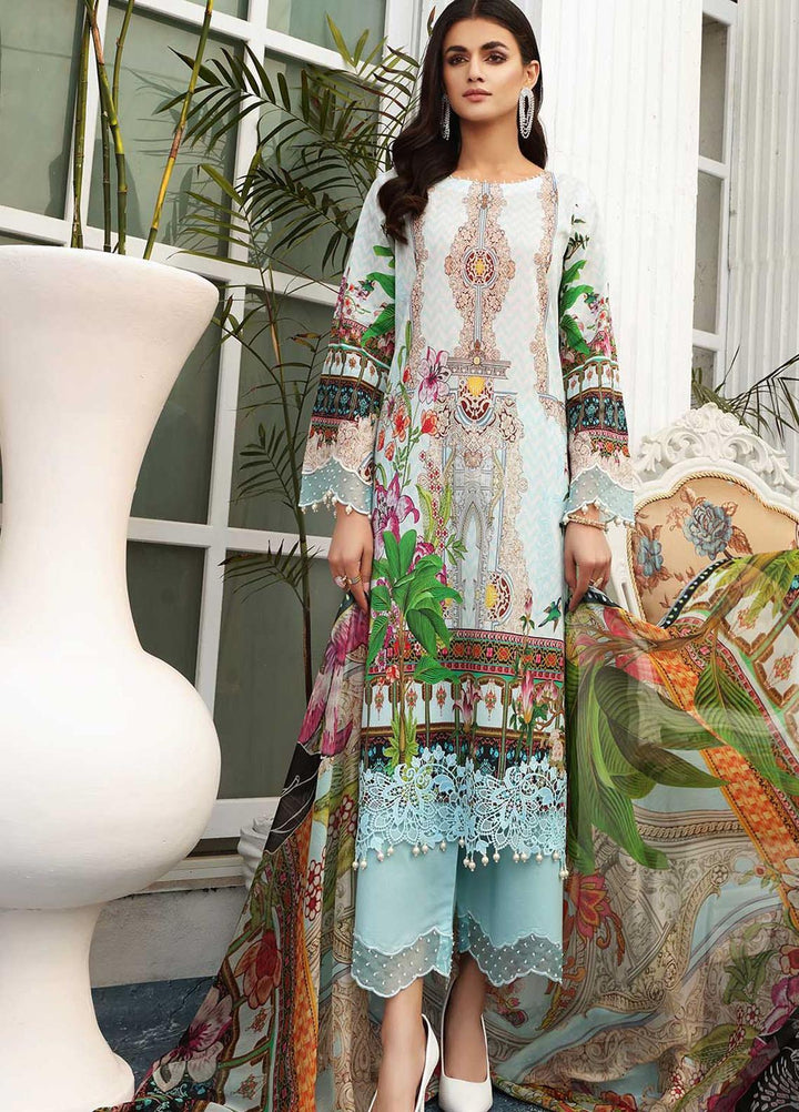 Taabir By Afsaneh Printed Lawn Suits Unstitched 3 Piece AFH21T-2 13 Hayat - Summer Collection