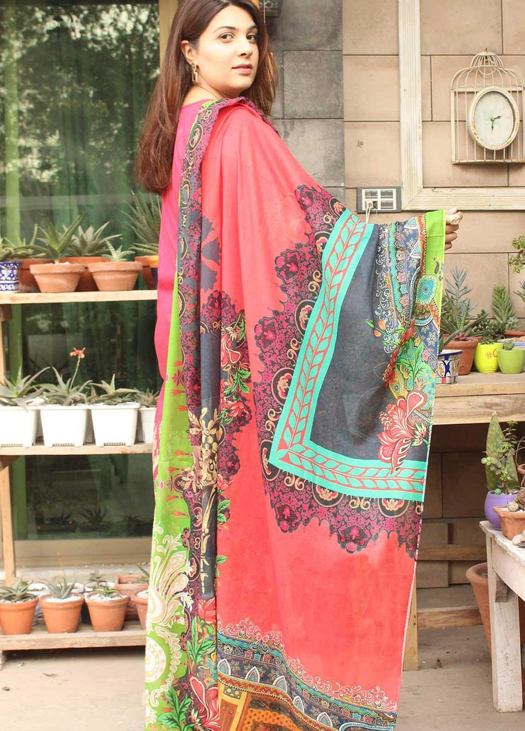 Taabir By Afsaneh Embroidered Lawn Suits Unstitched 3 Piece AFH21T-2 15 Negar - Summer Collection