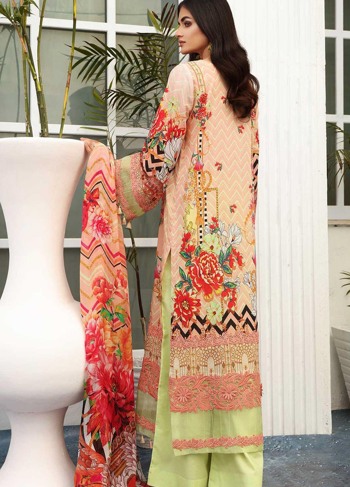 Taabir By Afsaneh Embroidered Lawn Suits Unstitched 3 Piece AFH21T-2 16 Irsa - Summer Collection