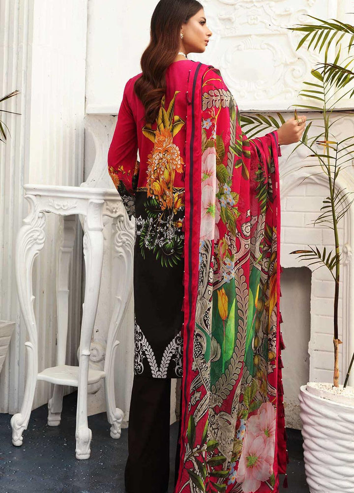 Taabir By Afsaneh Embroidered Lawn Suits Unstitched 3 Piece AFH21T-2 17 Tara - Summer Collection