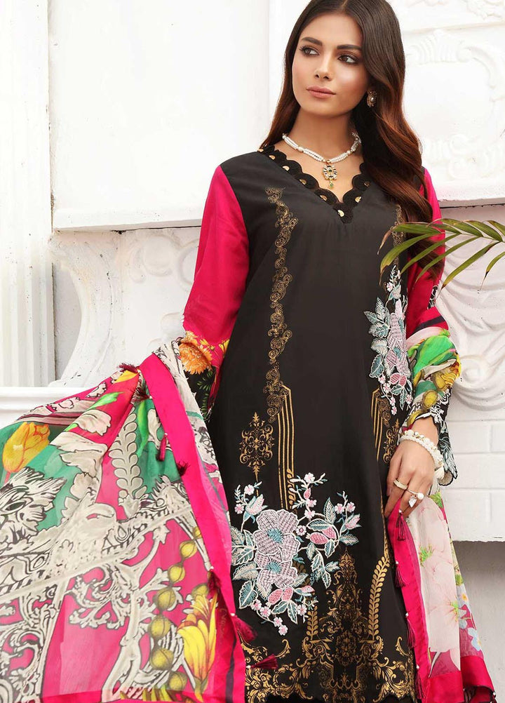 Taabir By Afsaneh Embroidered Lawn Suits Unstitched 3 Piece AFH21T-2 17 Tara - Summer Collection