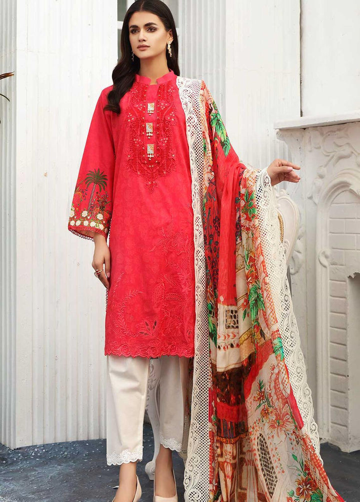 Taabir By Afsaneh Embroidered Lawn Suits Unstitched 3 Piece AFH21T-2 18 Mahroosh - Summer Collection