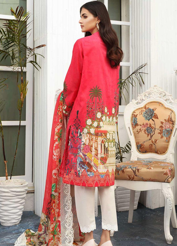 Taabir By Afsaneh Embroidered Lawn Suits Unstitched 3 Piece AFH21T-2 18 Mahroosh - Summer Collection