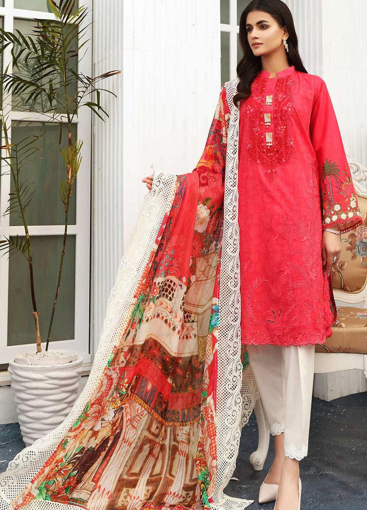 Taabir By Afsaneh Embroidered Lawn Suits Unstitched 3 Piece AFH21T-2 18 Mahroosh - Summer Collection