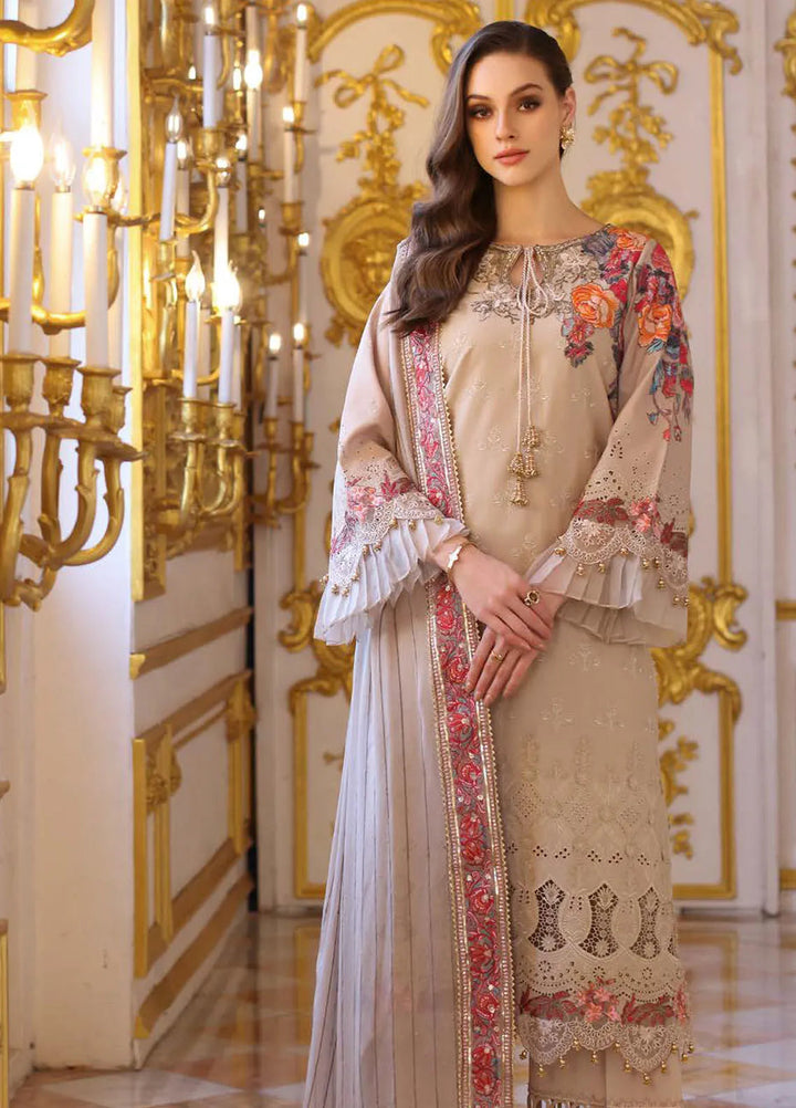 Tabeer by Charizma Embroidered Lawn Suit Unstitched 3 Piece CR25T CT5-01 - Summer Collection