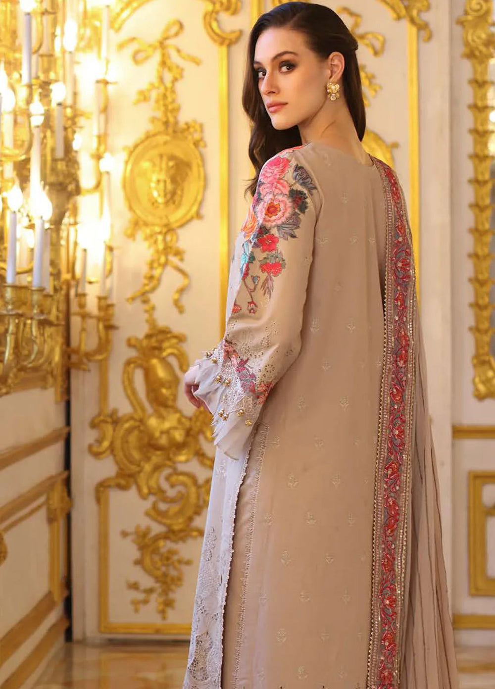Tabeer by Charizma Embroidered Lawn Suit Unstitched 3 Piece CR25T CT5-01 - Summer Collection