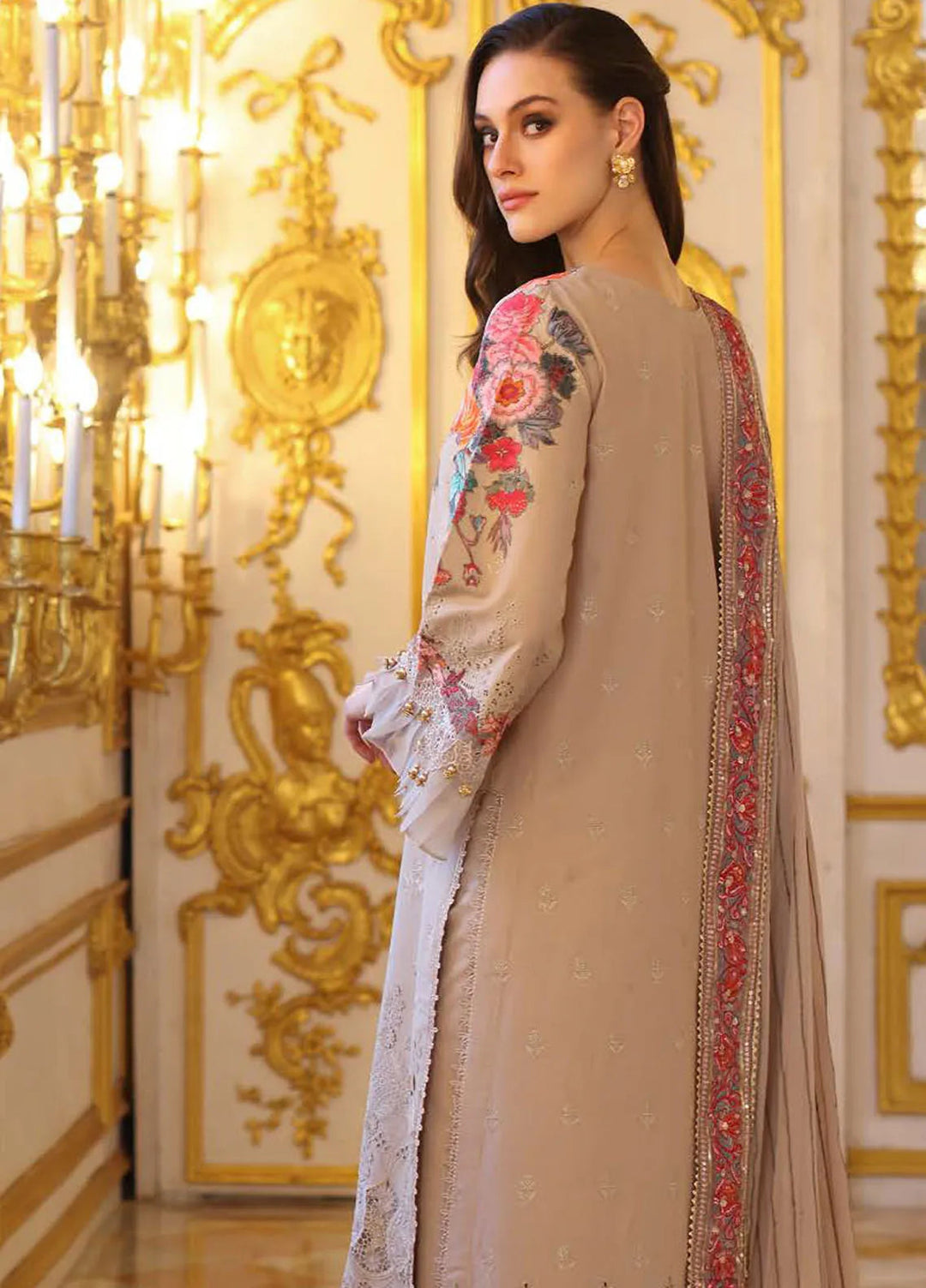 Tabeer by Charizma Embroidered Lawn Suit Unstitched 3 Piece CR25T CT5-01 - Summer Collection