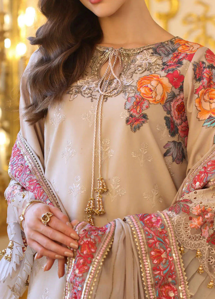 Tabeer by Charizma Embroidered Lawn Suit Unstitched 3 Piece CR25T CT5-01 - Summer Collection